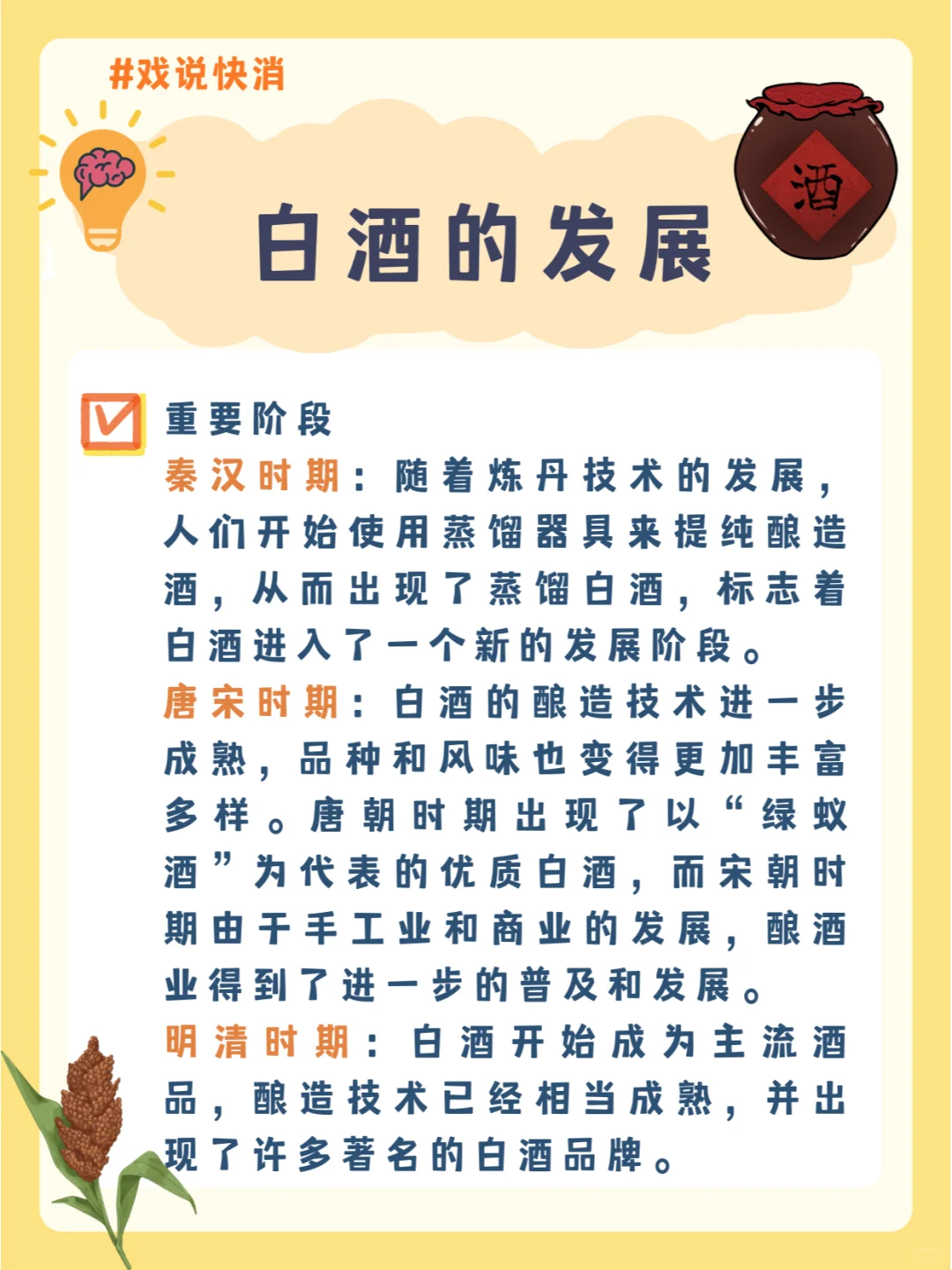 ✨白酒的起源与发展