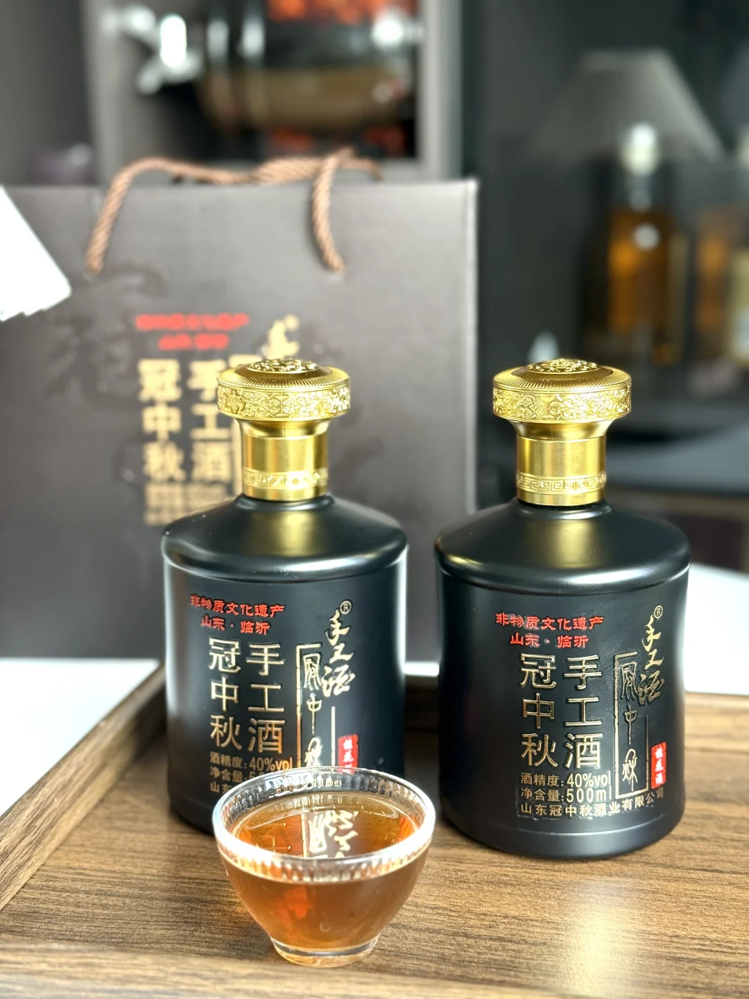 中秋送老爸的好酒，他愣是没舍得喝…
