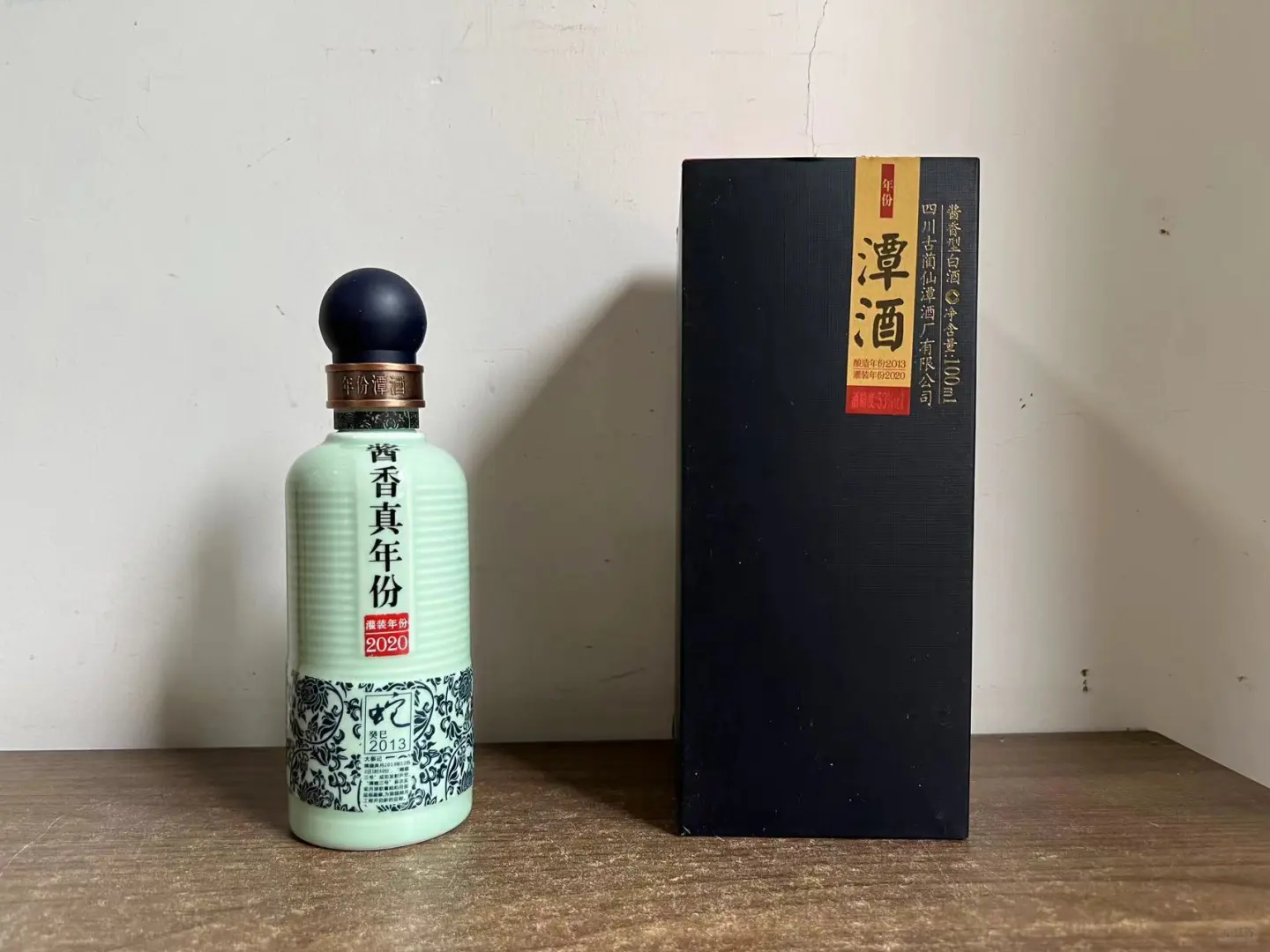 品酒潭酒酿造年份2013，罐装年份2020