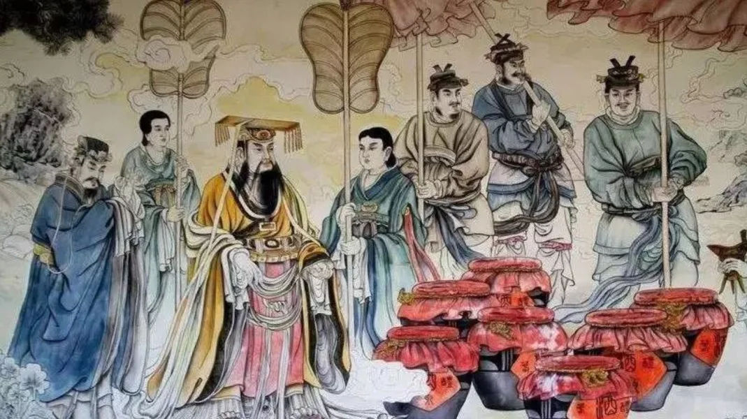 白酒起源之上天造酒说