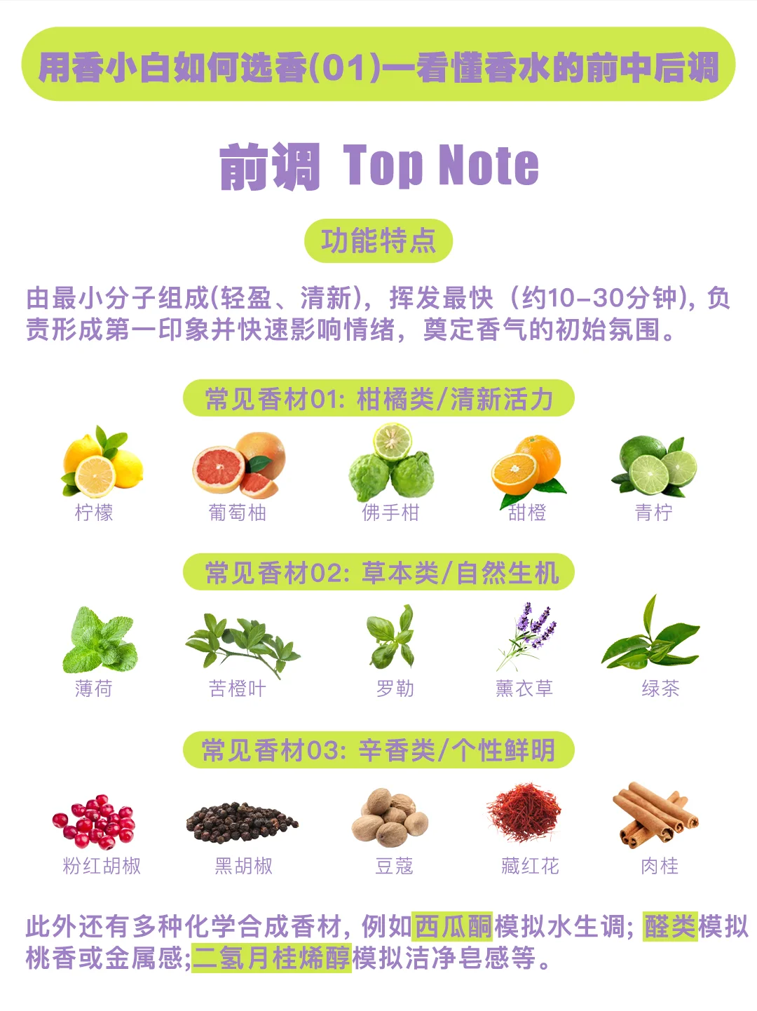 0基础看懂香水金字塔｜选香不踩雷