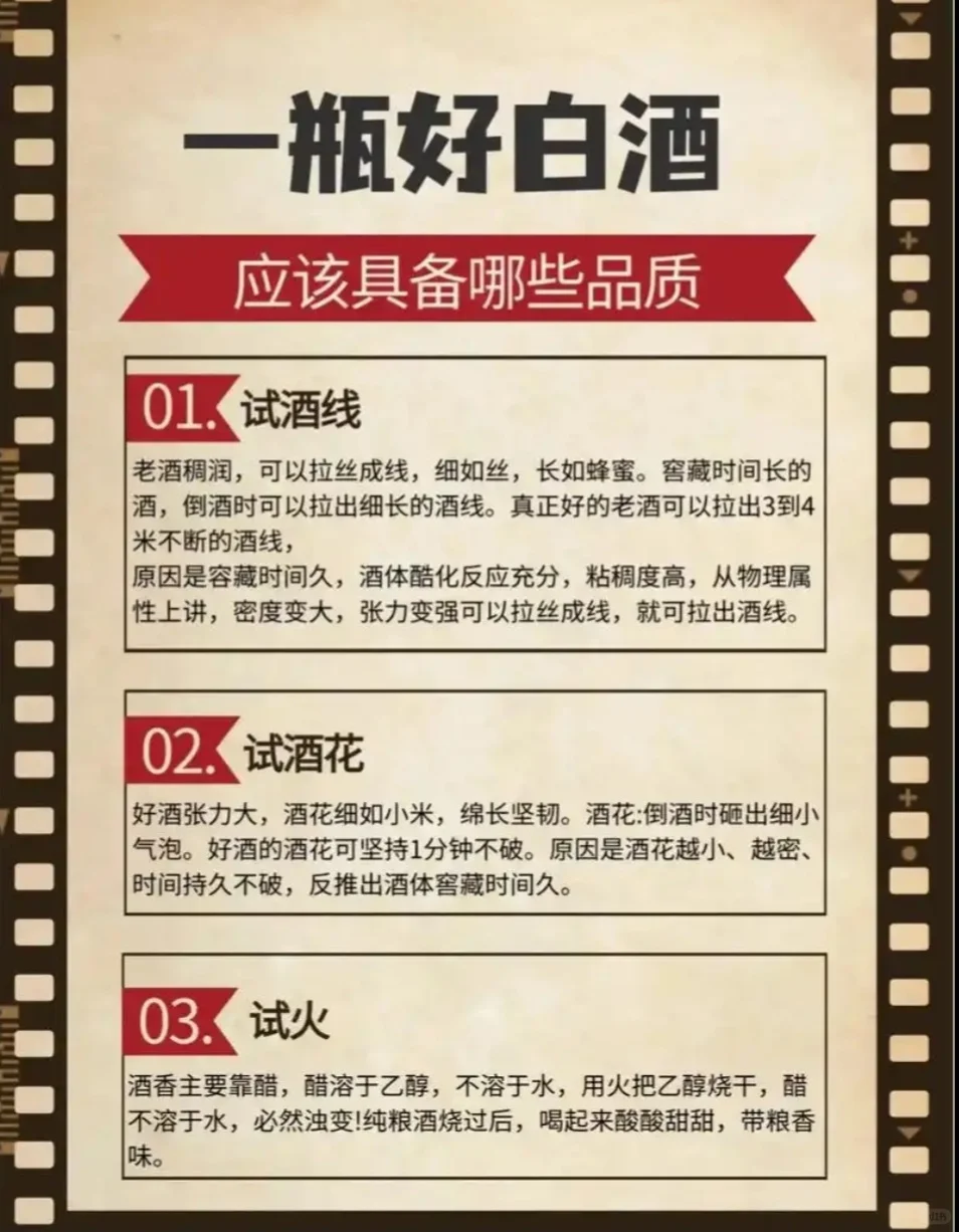 教你辨别好白酒。