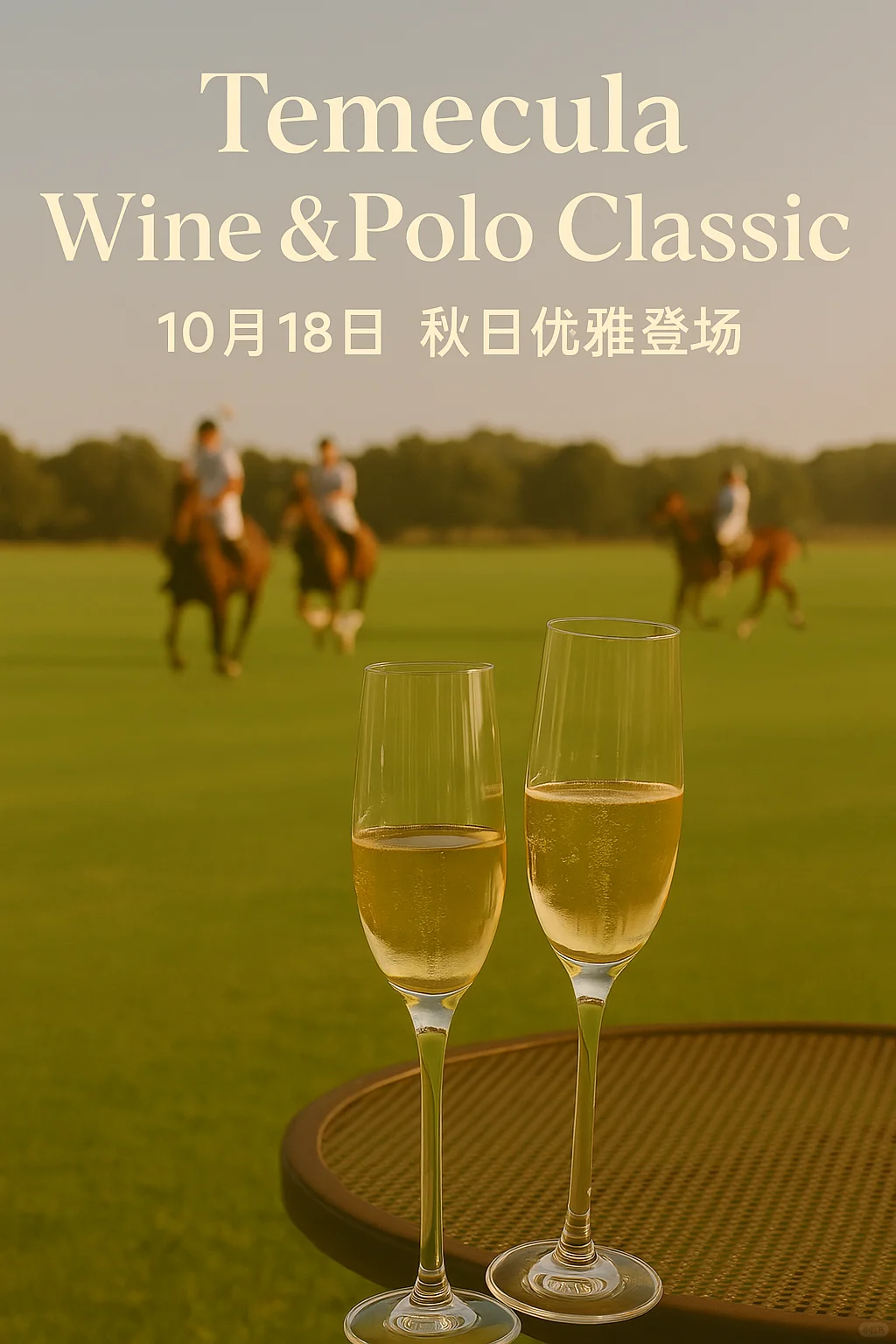 特美谷葡萄酒与马球经典赛！盛大回归！