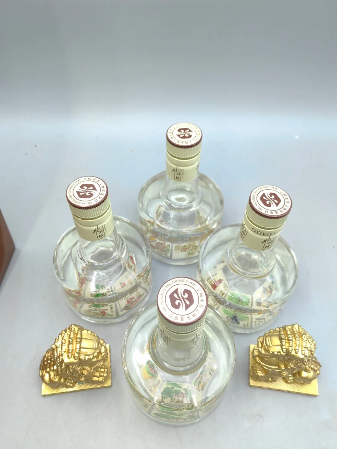 【稀缺产品】2002年水井坊木质礼盒250ml×4?3