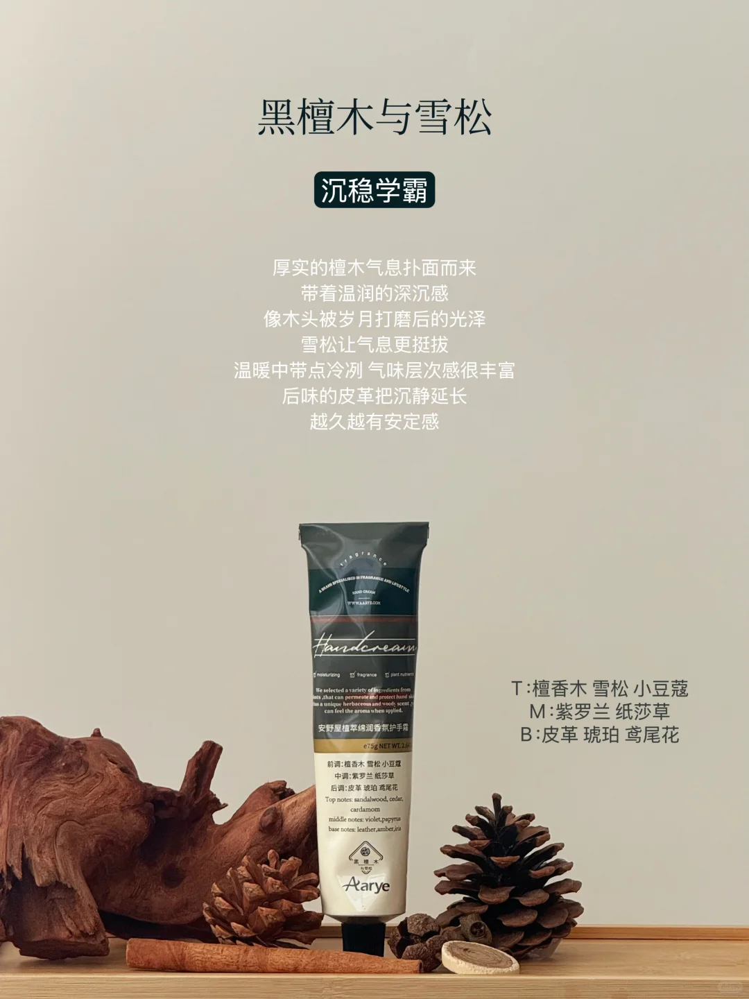 安野屋护手霜香型人设图鉴！都好闻到爆！