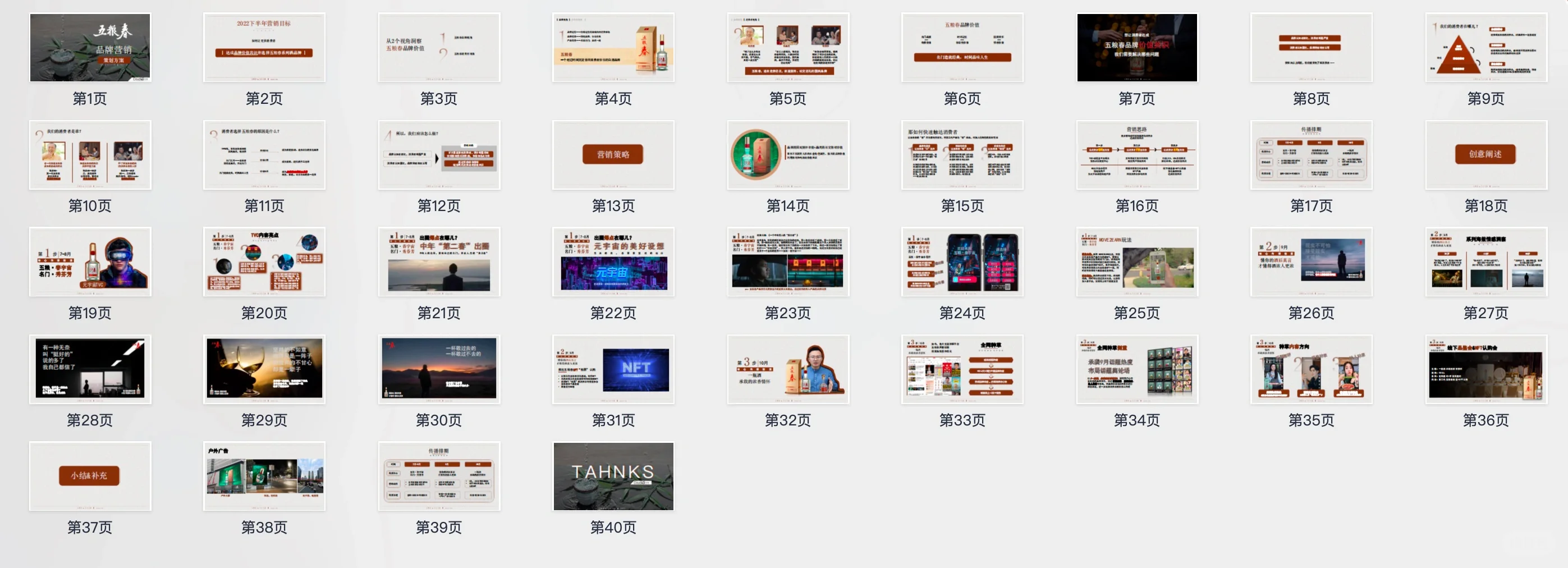 白酒品牌营销策划方案-40P