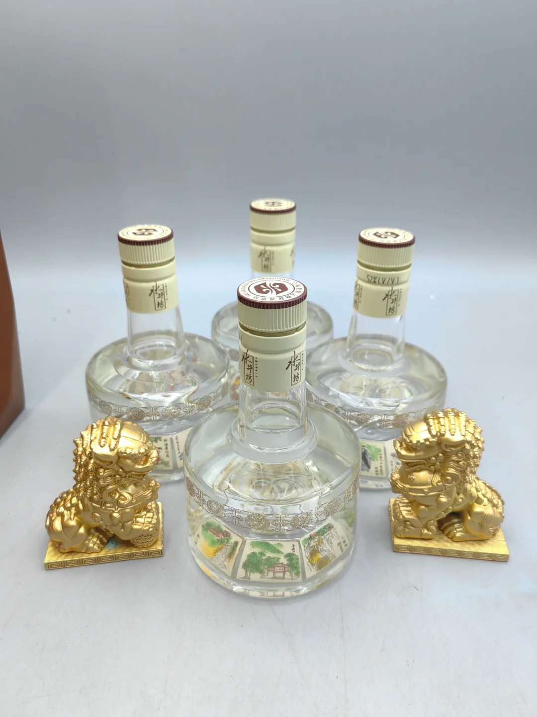 【稀缺产品】2002年水井坊木质礼盒250ml×4?3