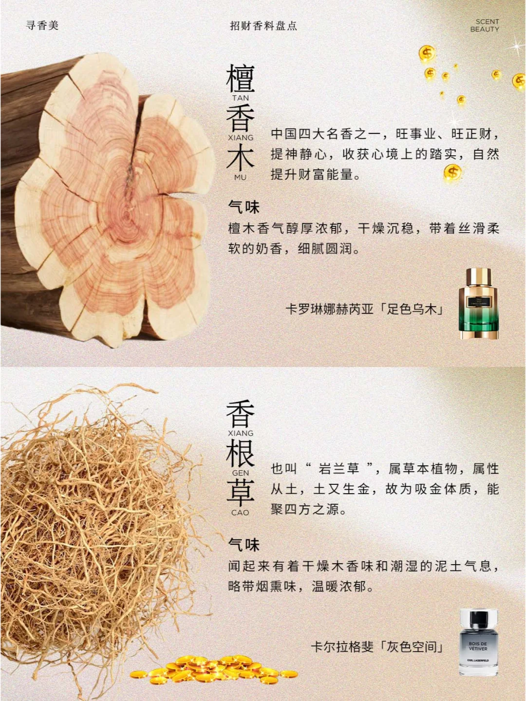 香水玄学|?这些香料自带吸金属性！！