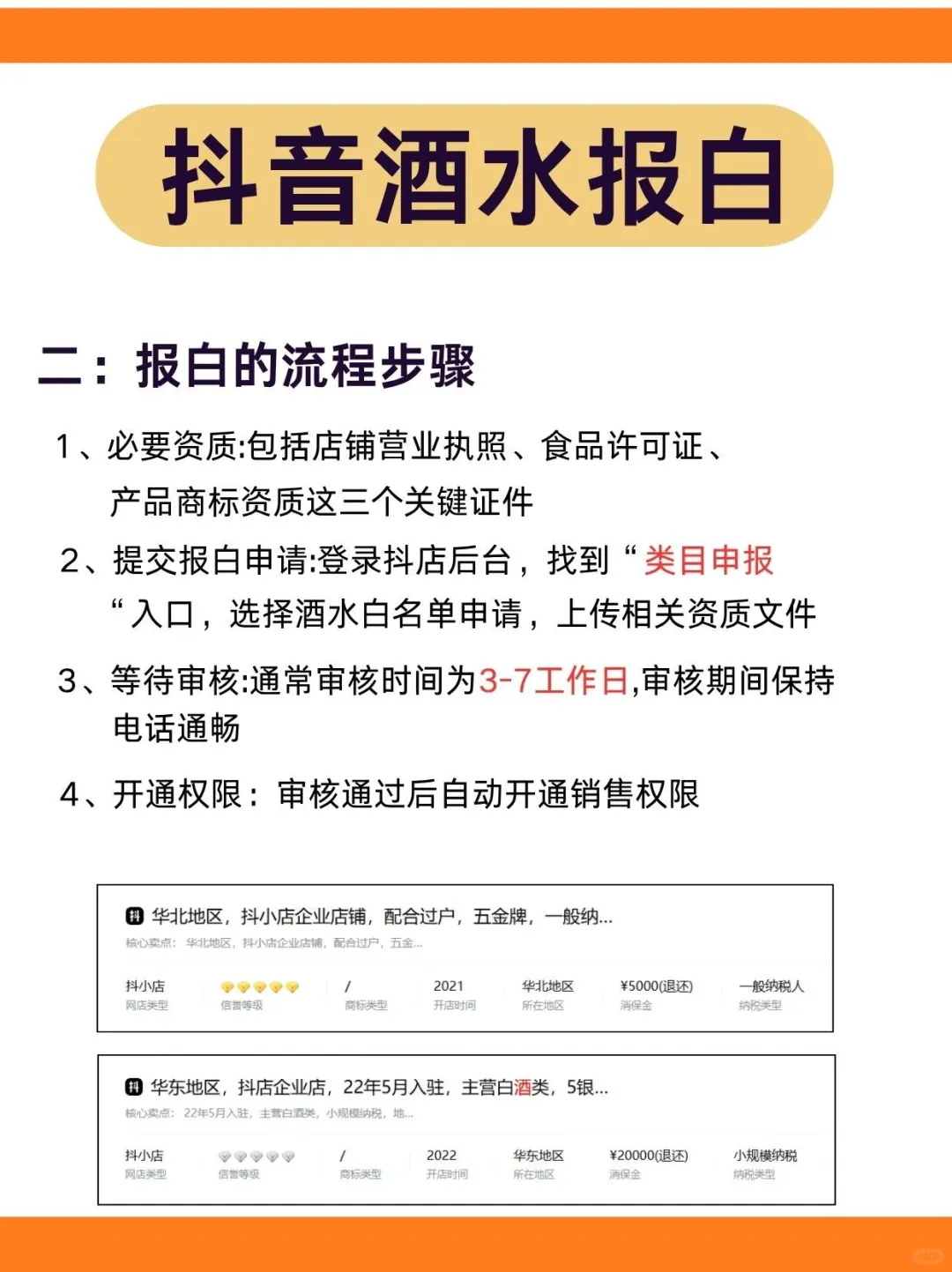 抖店酒水报白怎么操作?看完不信学不会
