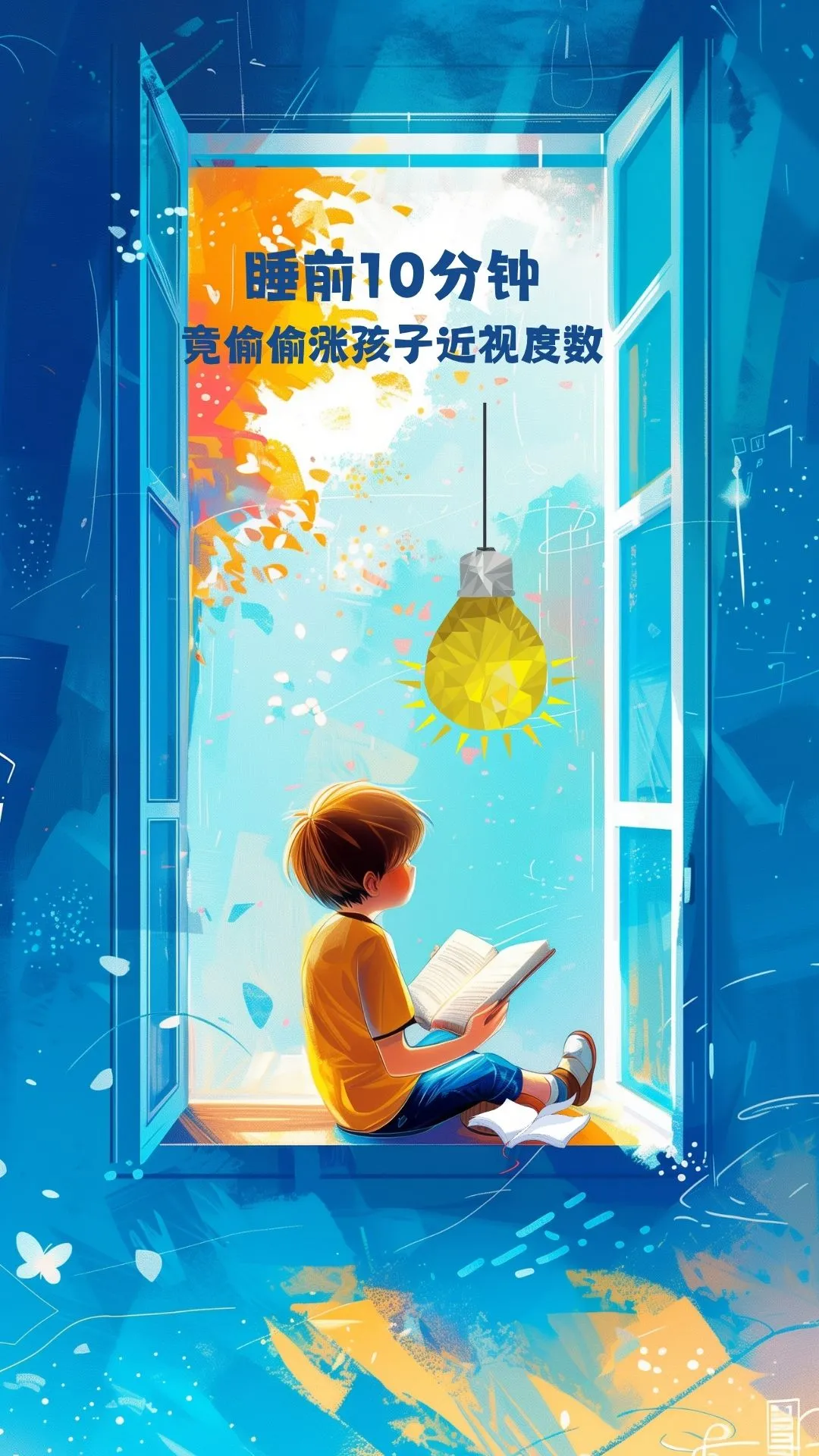 睡前10分钟竟然偷涨近视度数