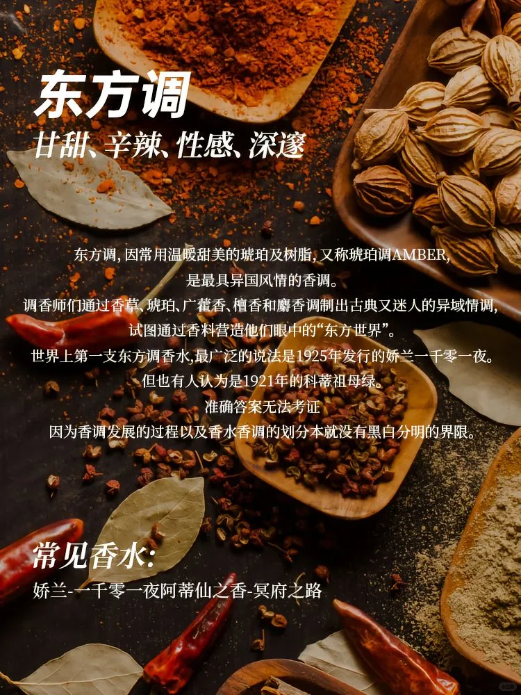 ?香水12香调指南 | 开启芬芳寻香之旅