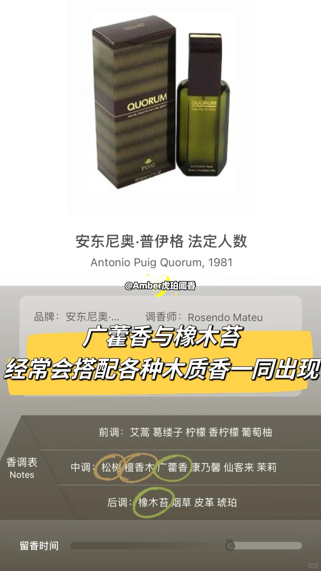 香水盲撸指南 木质篇上?香调表分析工具书