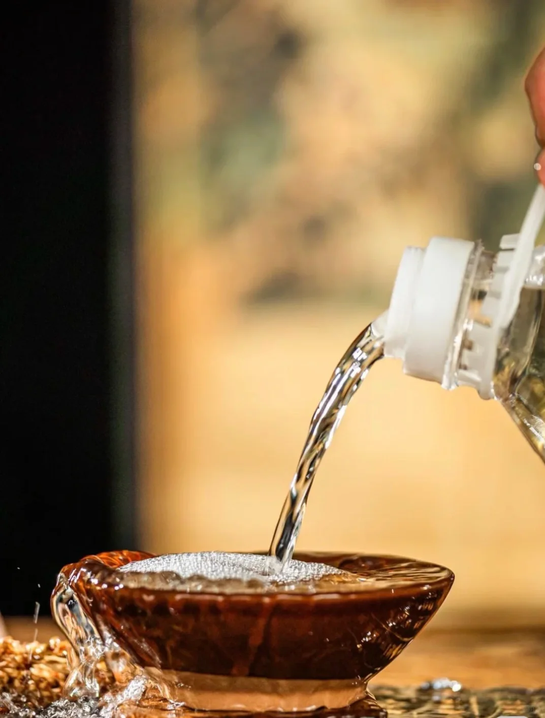 自家纯粮食酿造高粱酒