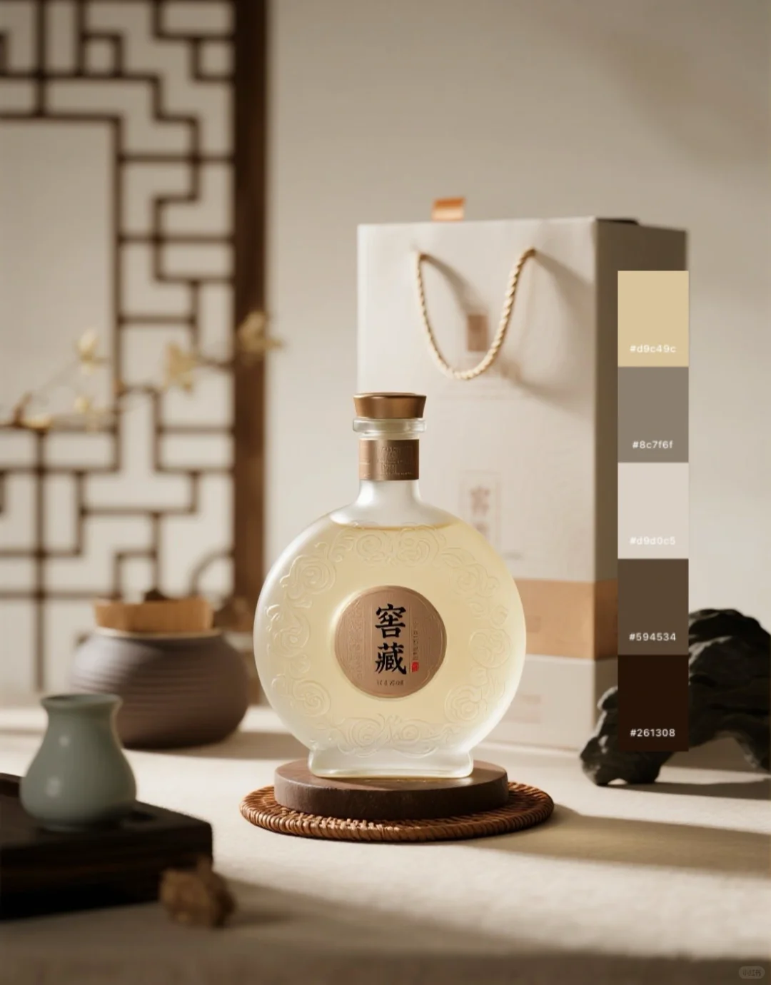 中式美学白酒包装设计|国风高端白酒包装