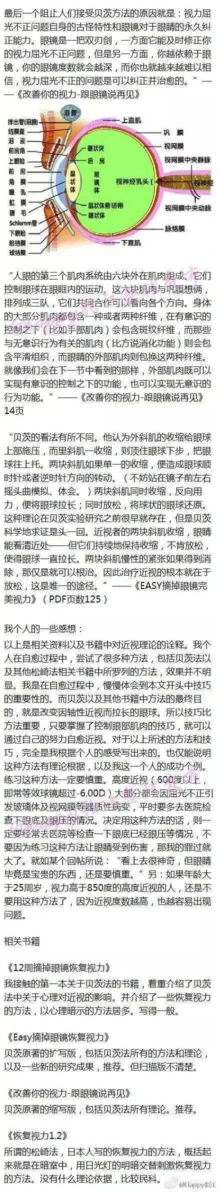 视力由800恢复100!?