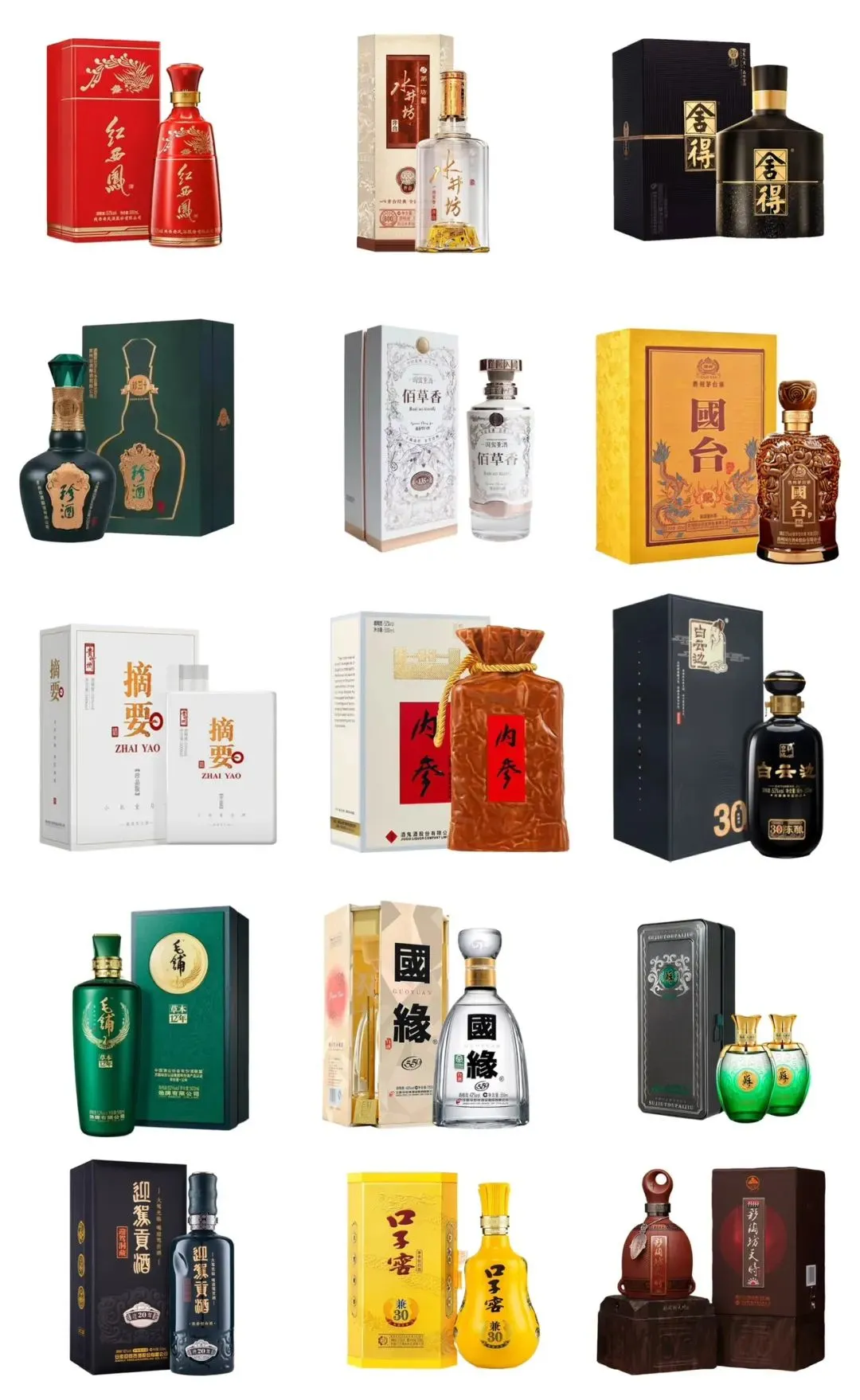 最新白酒梯队划分(2025版)