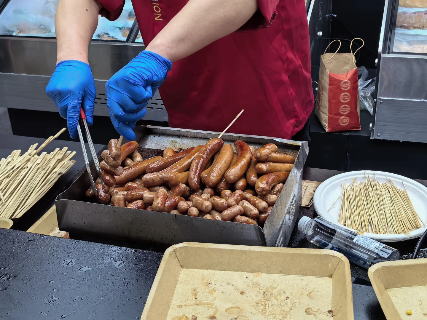 南京糖酒商品交易会偶遇吕良伟啦