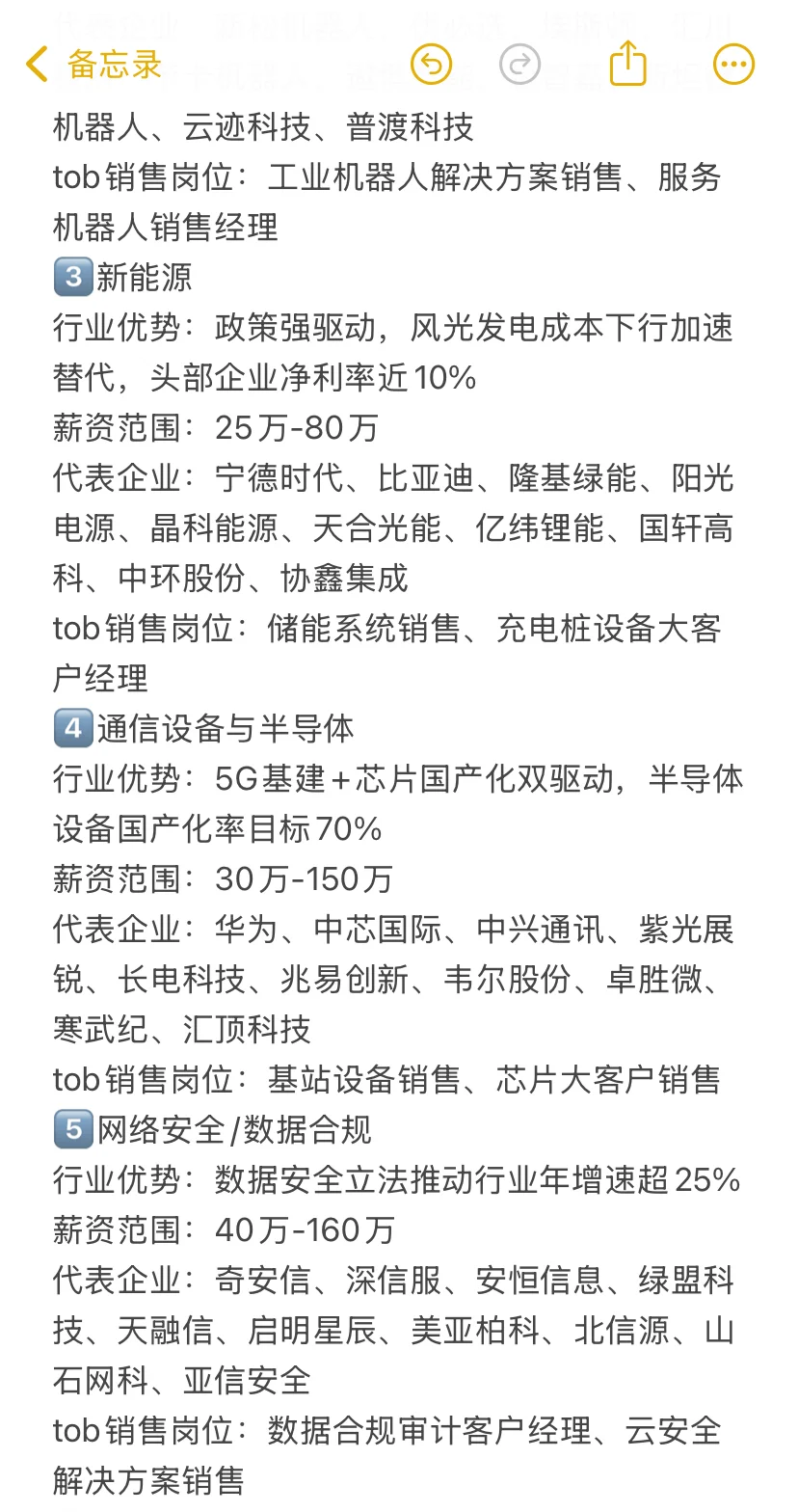 转行做销售，前景好且能赚钱的16大高薪行业
