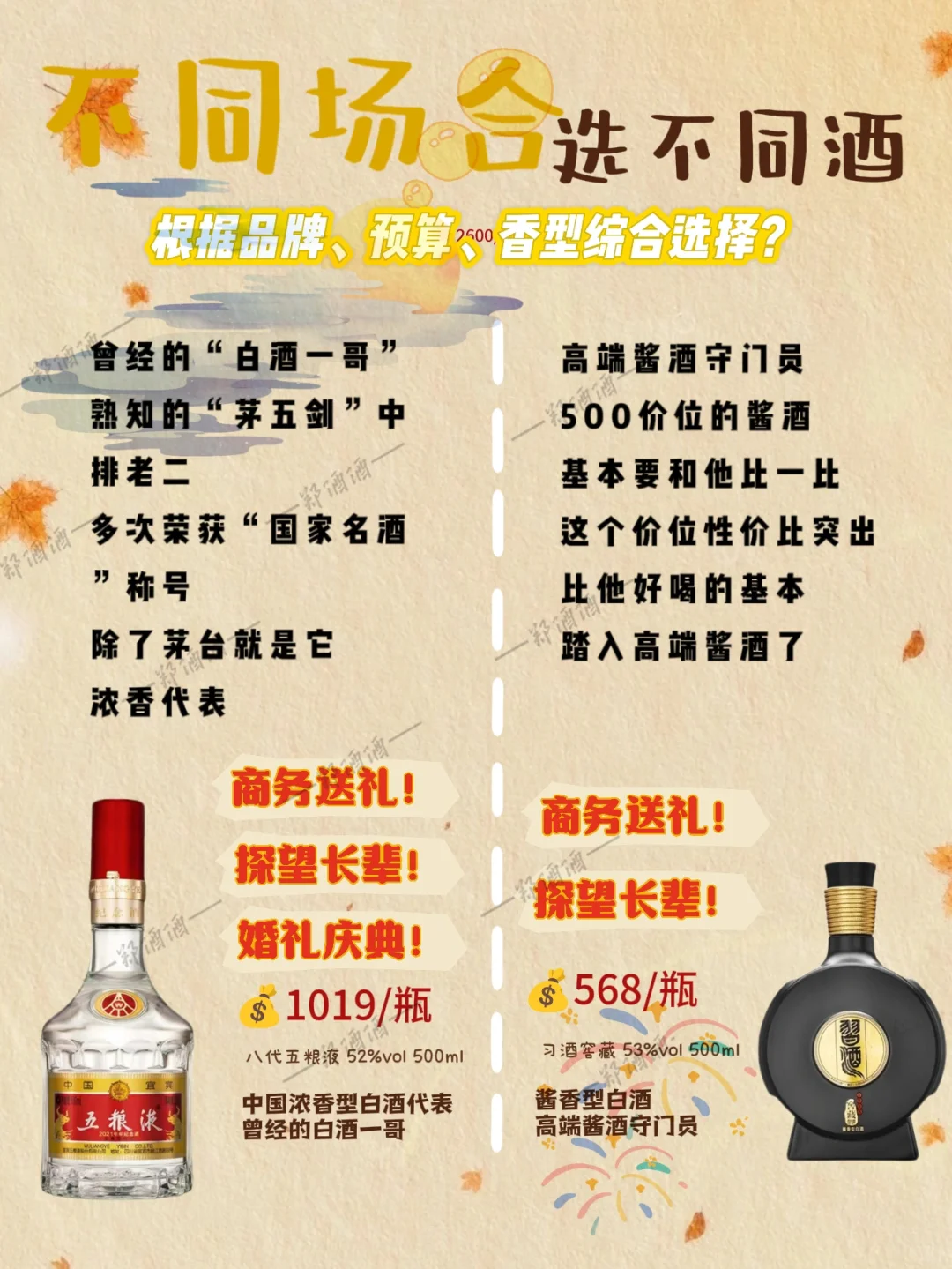 一张图?带你秒懂,中秋送礼选什么❤