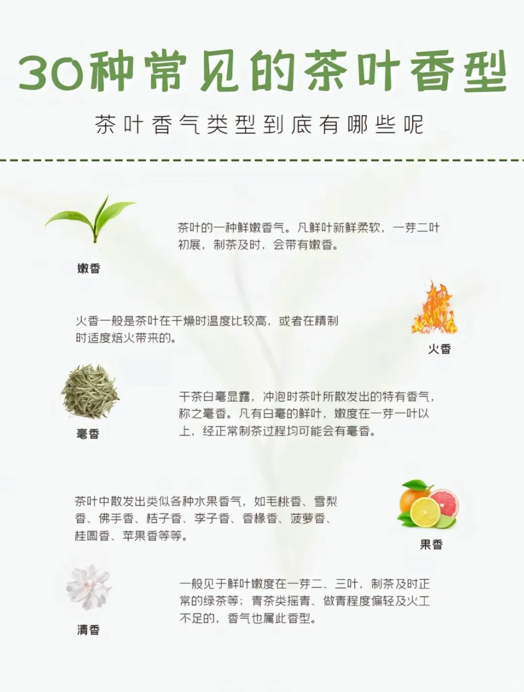 30种常见香型，你喜欢的是哪种呢？