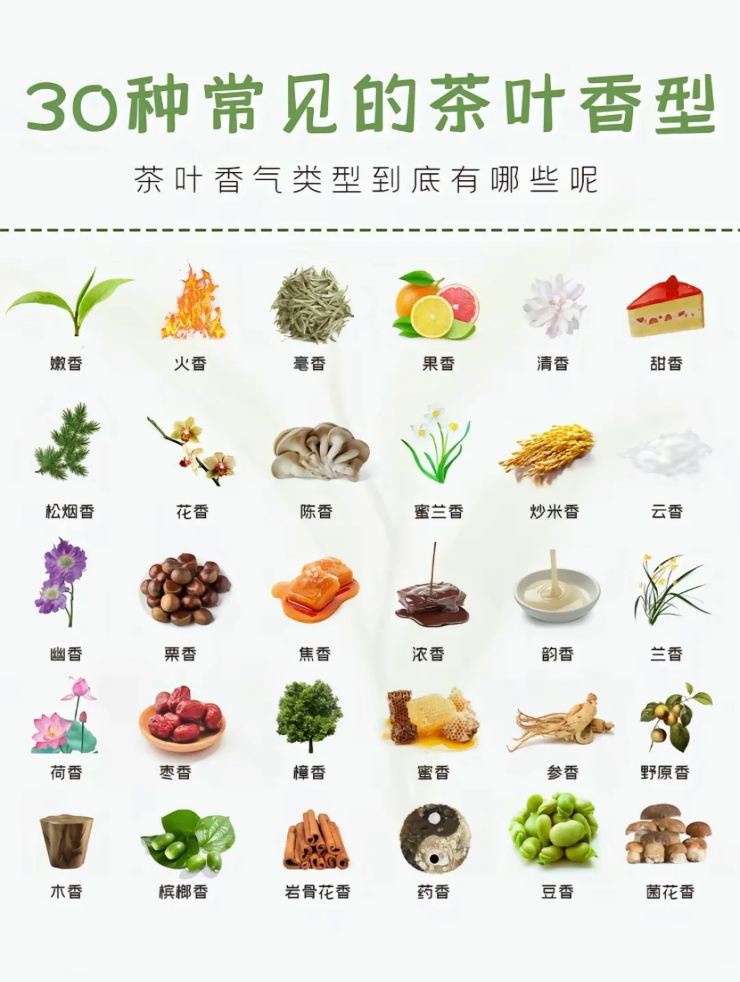 30种常见香型，你喜欢的是哪种呢？