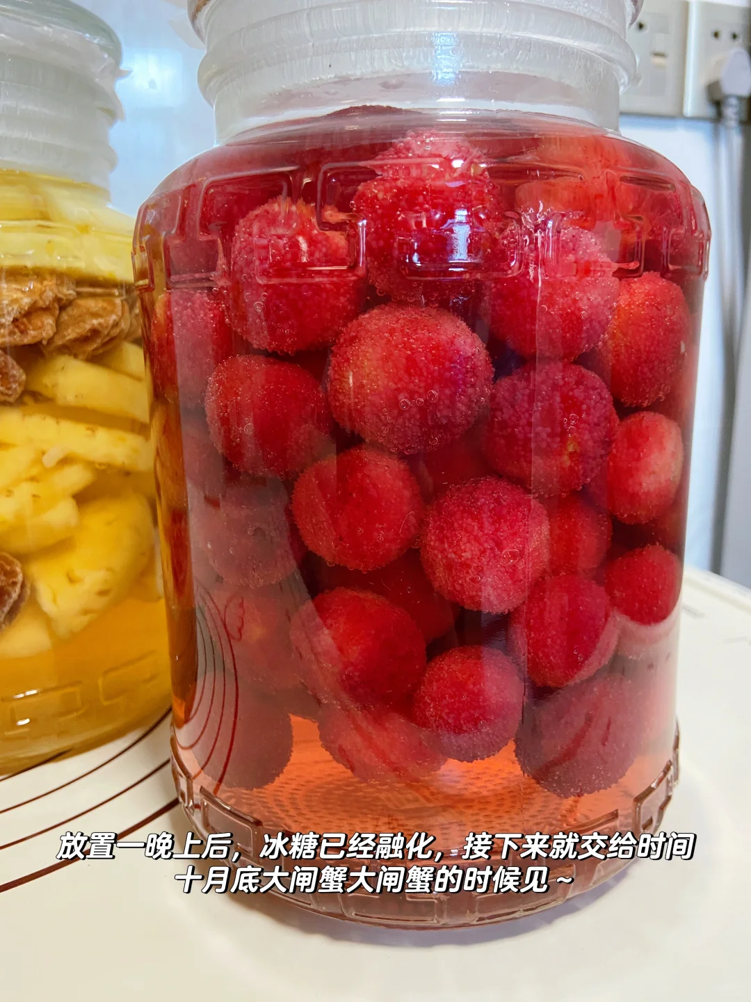 五月的杨梅酒 好喝到原地转圈圈?