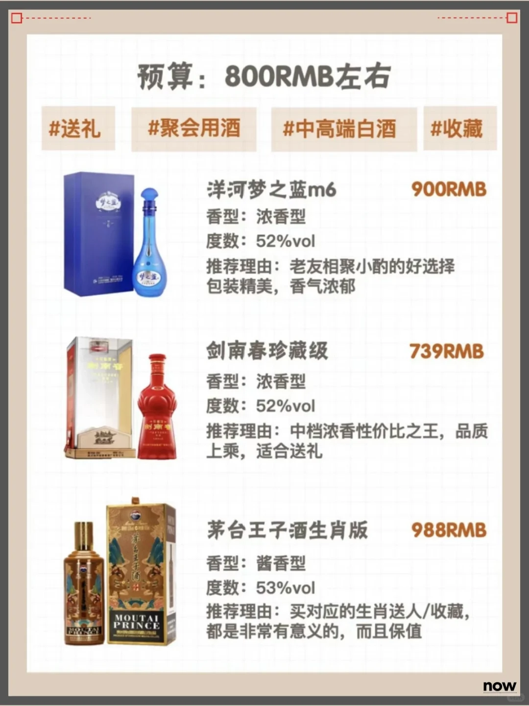 闭眼照买不会错❗️2023年白酒选购指南