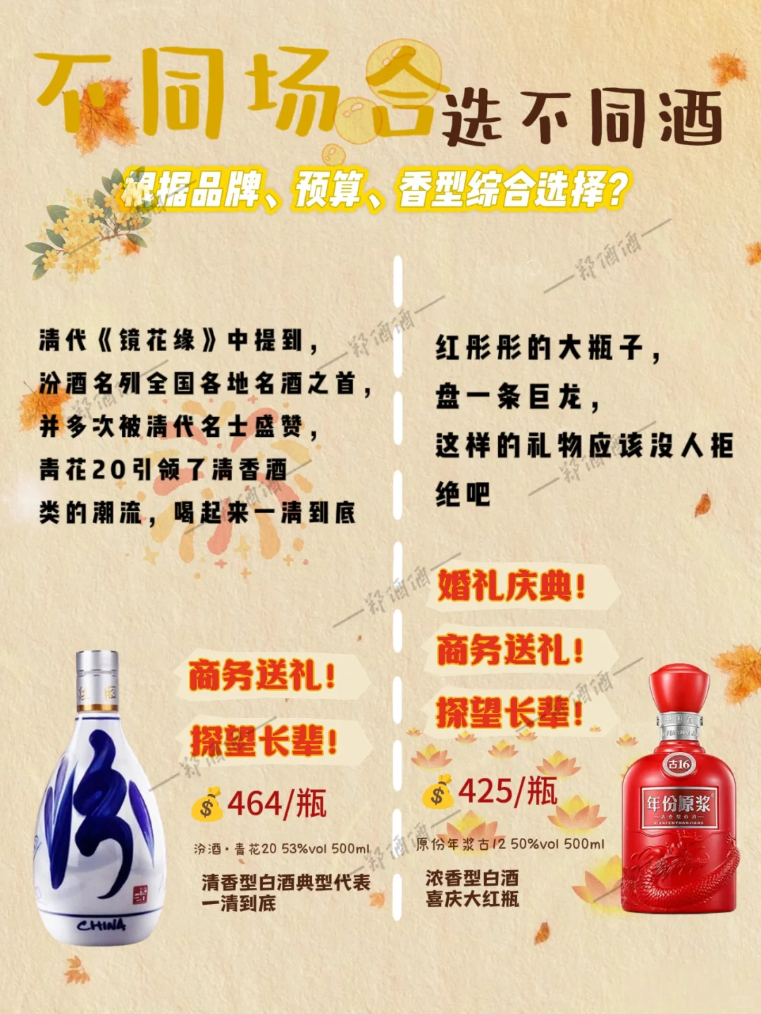 一张图?带你秒懂,中秋送礼选什么❤