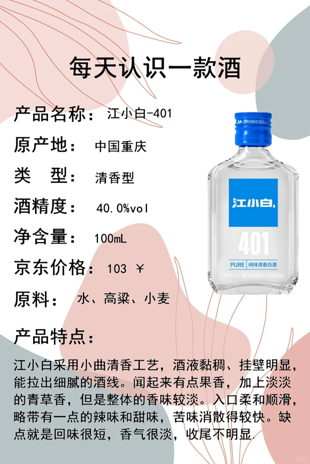 每天认识一款中国酒