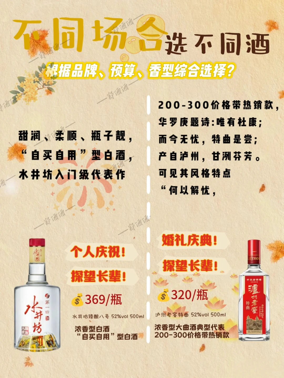 一张图?带你秒懂,中秋送礼选什么❤