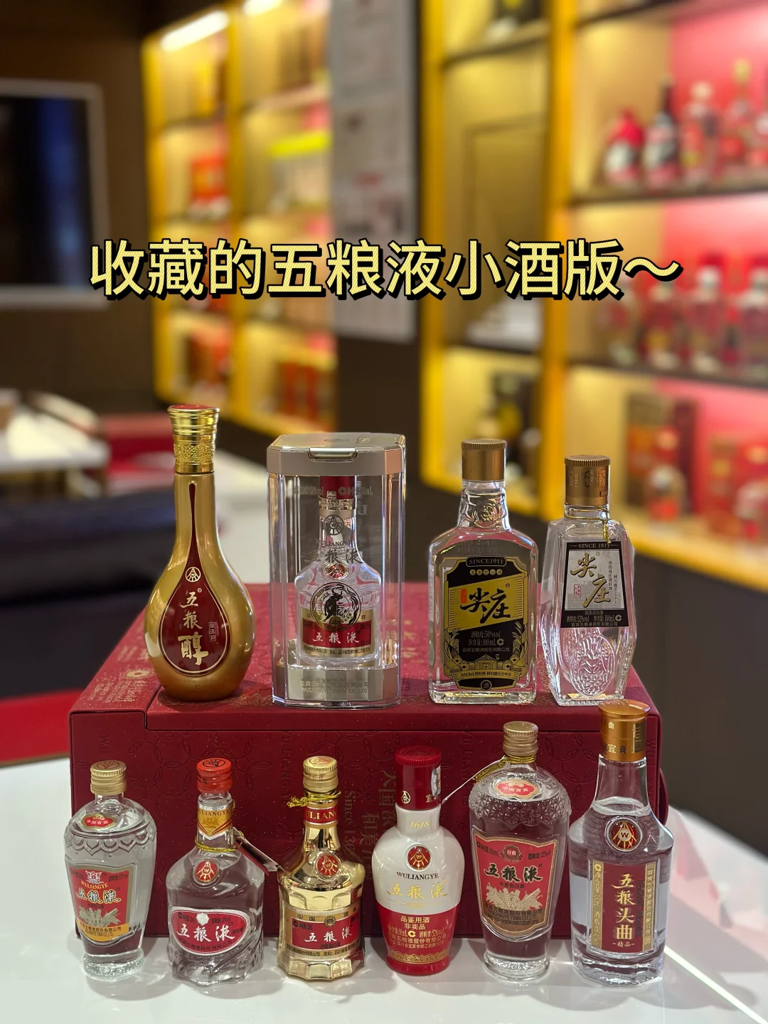 五粮液小酒版收藏