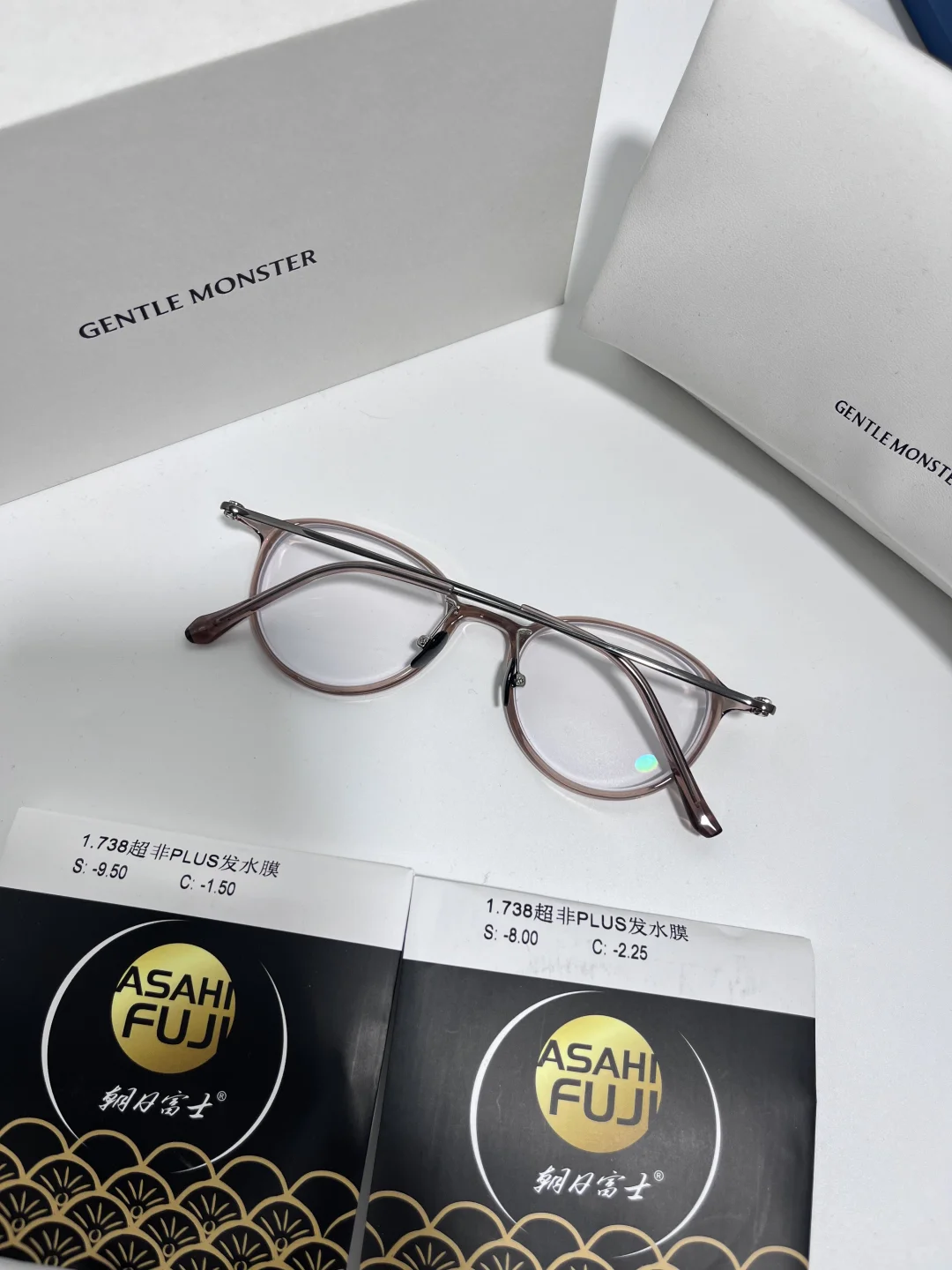 1.74朝日富士镜片双非镜片是懂高度数的❣️