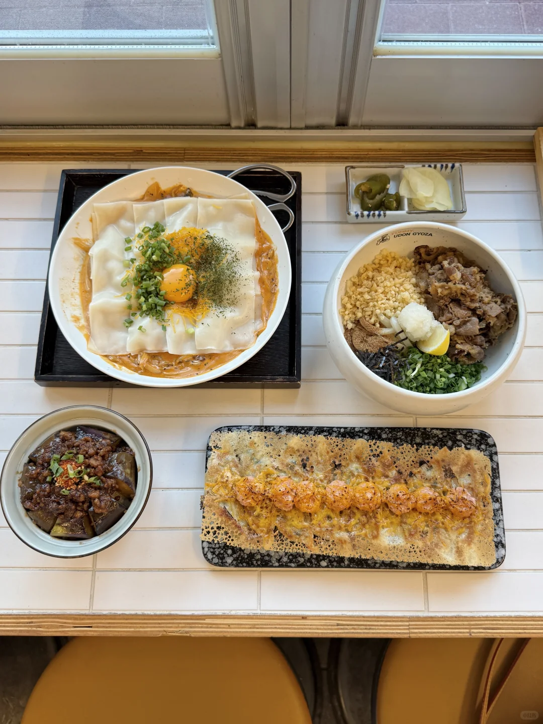 终于吃到这家宽面乌冬!