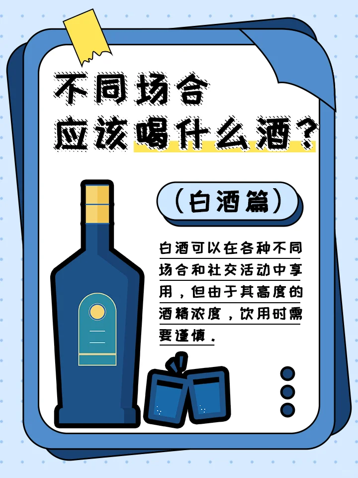 不同场合都喝什么酒？