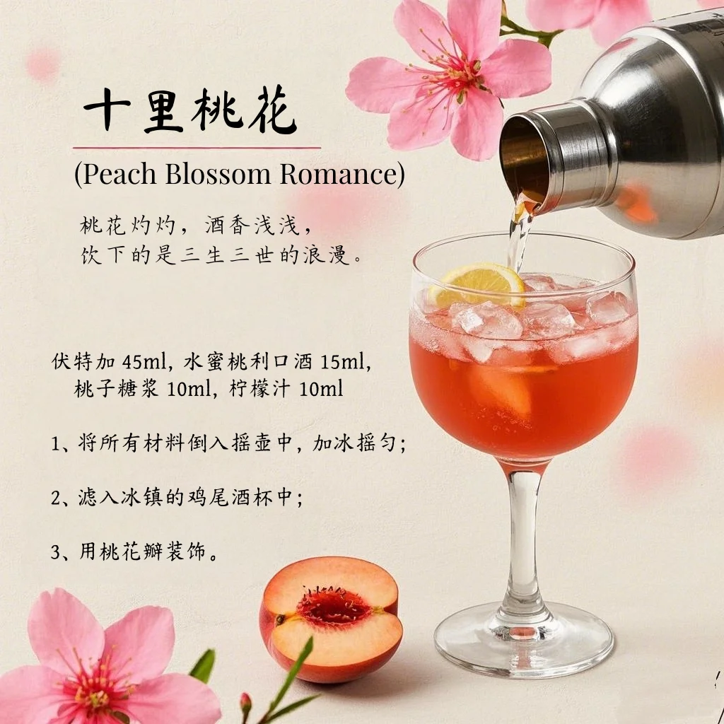 推荐4款新中式鸡尾酒