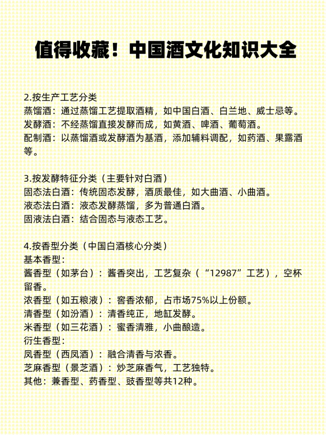 值得收藏！中国酒文化知识大全