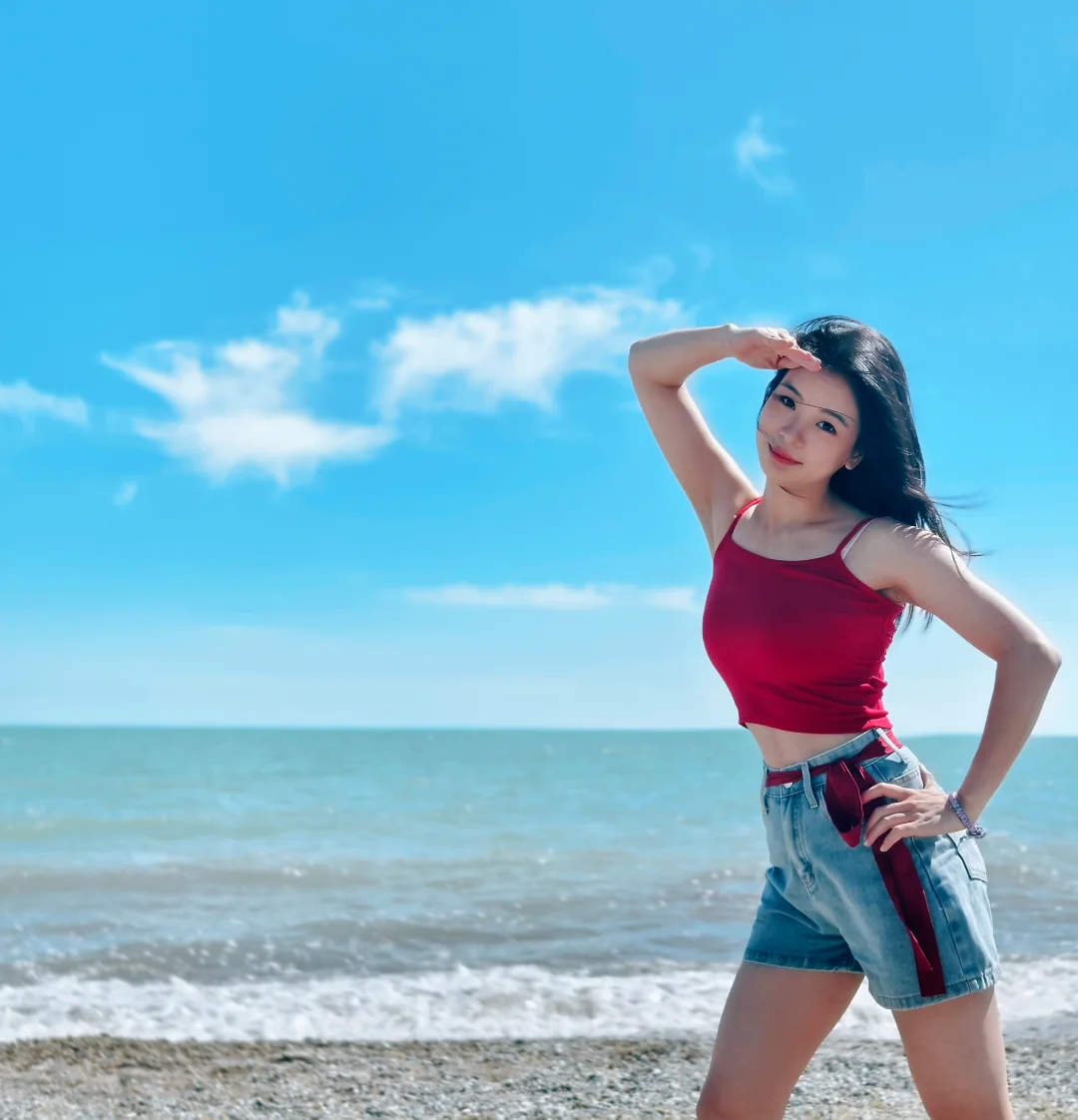 超爱活力满满的自己。