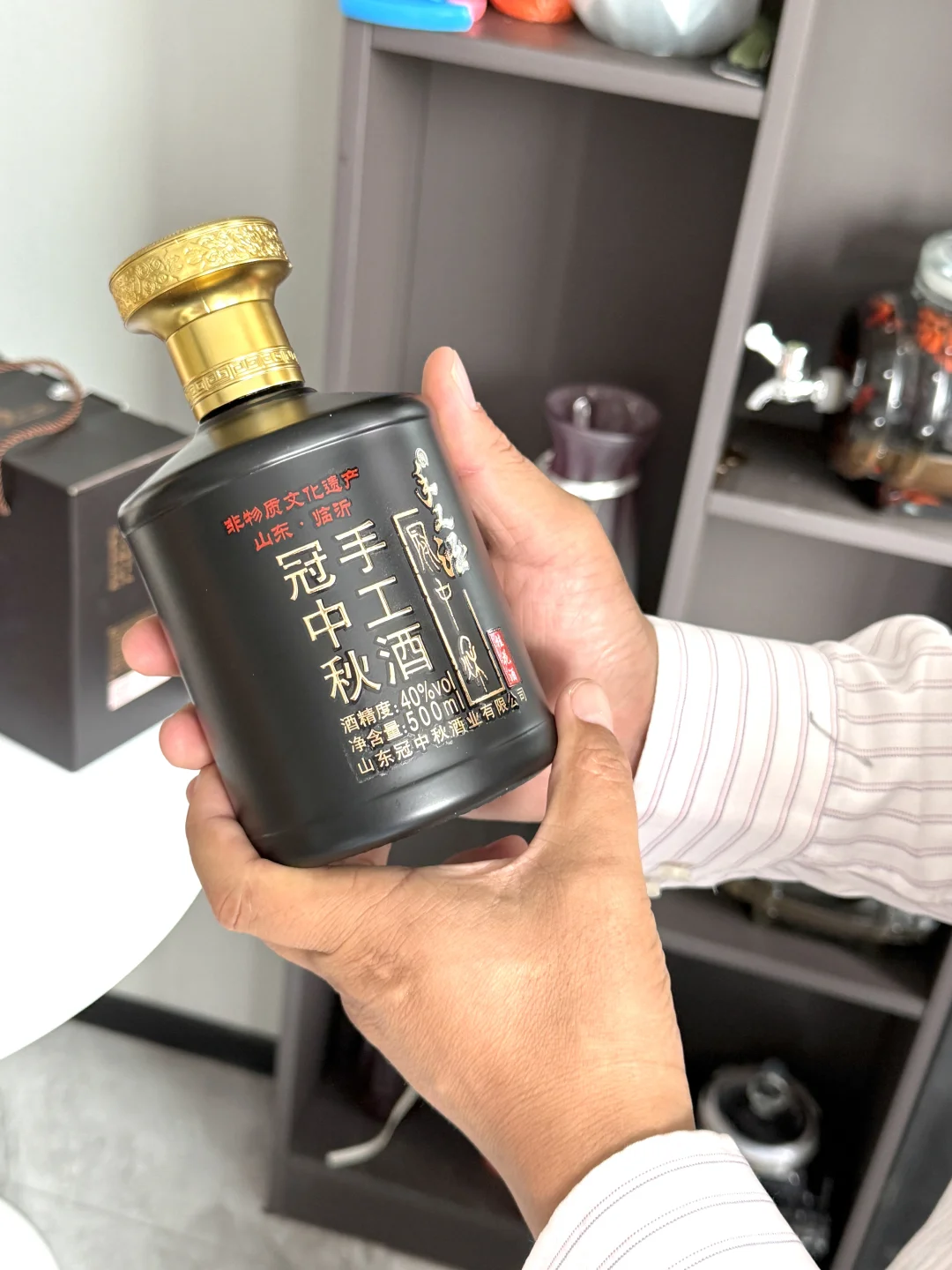 60岁老爸说:这酒喝着确实是很舒服?