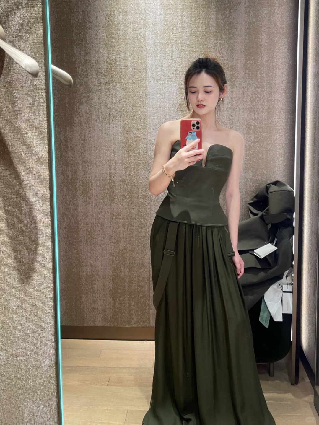 当素人尝试挑战maxmara模特走秀款穿搭