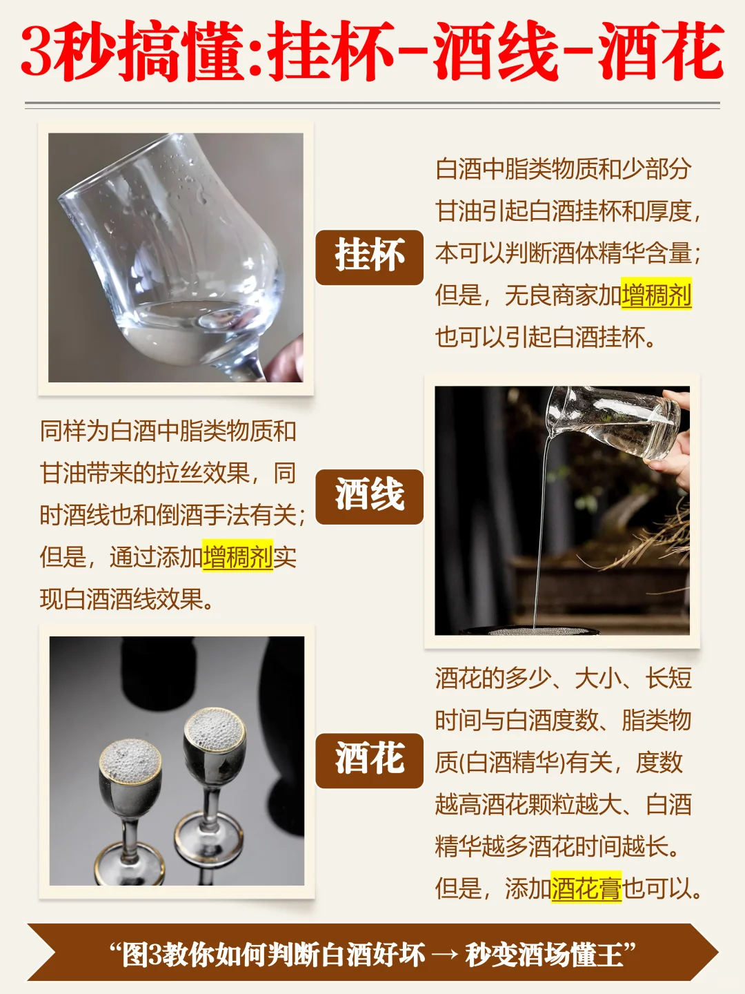 【选酒技巧】挂杯好就是好酒吗？不一定❗