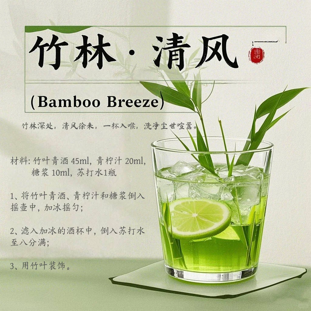 推荐4款新中式鸡尾酒