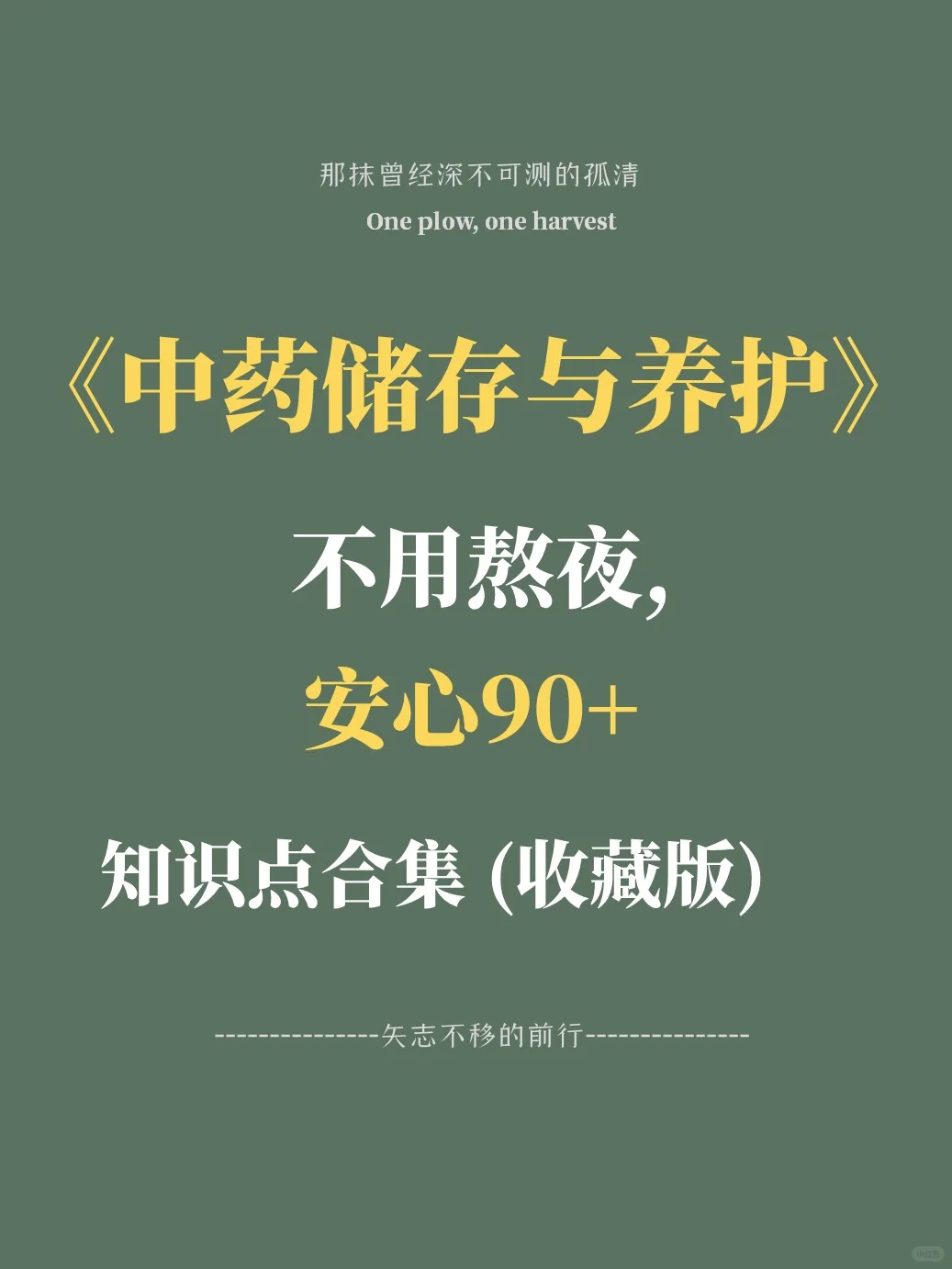 爱了,中药储存与养护记不住看这