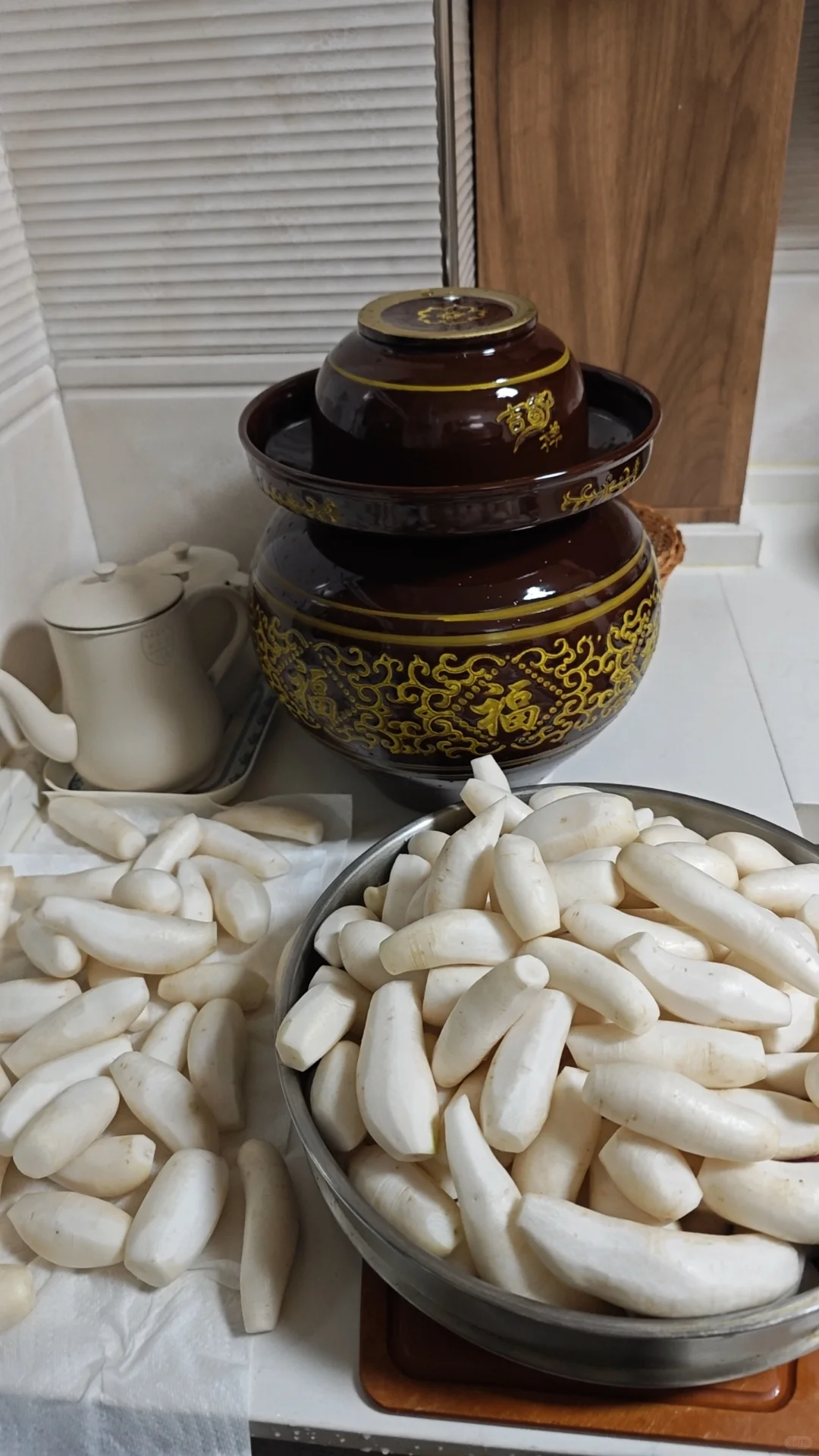 消耗小萝卜第三天,腌泡萝卜