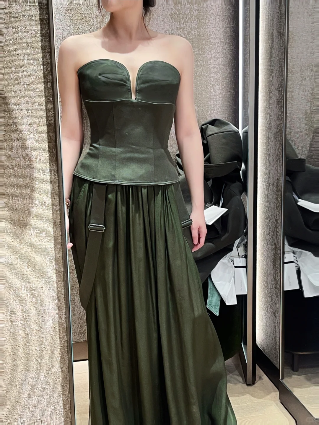 当素人尝试挑战maxmara模特走秀款穿搭