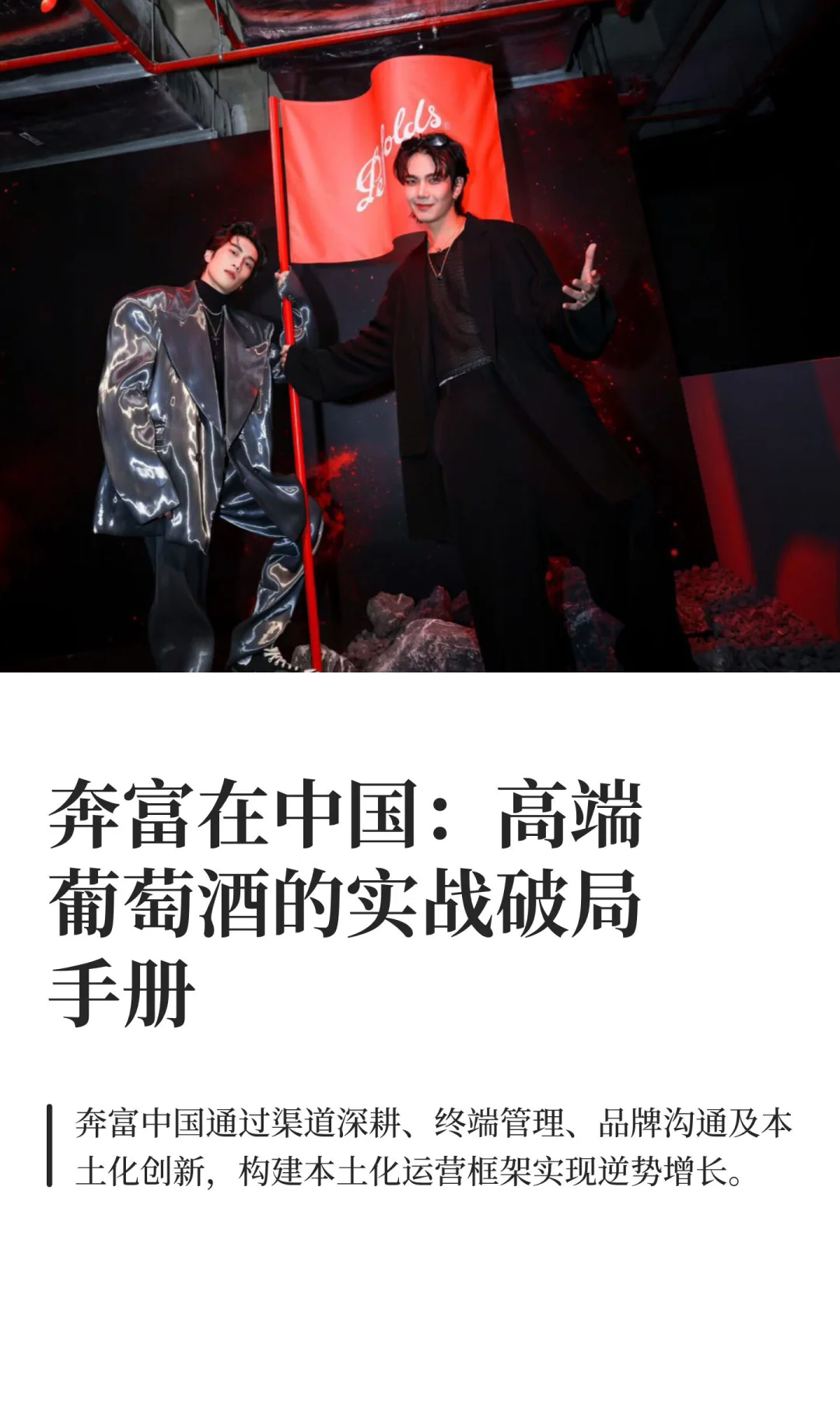 奔富在中国：高端葡萄酒的实战破局手册