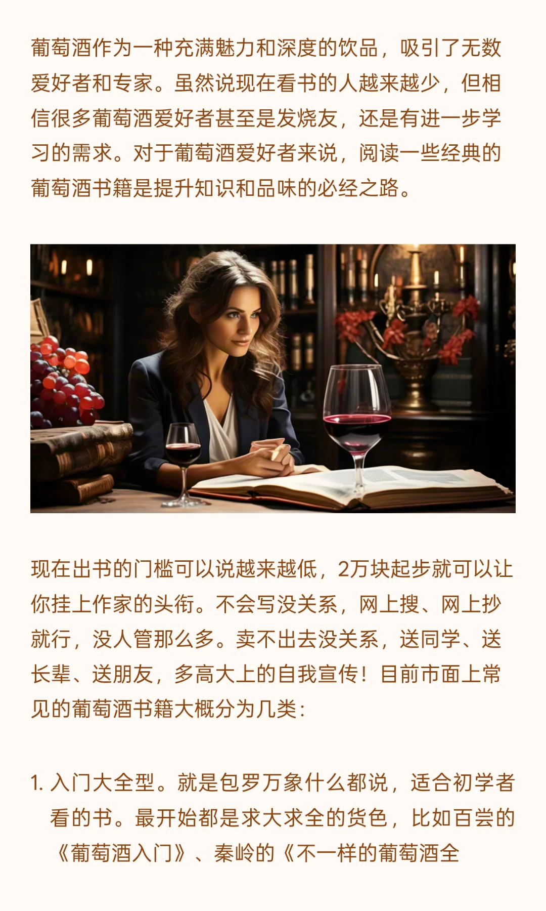 杂谈：其实消费者需要什么葡萄酒书籍？