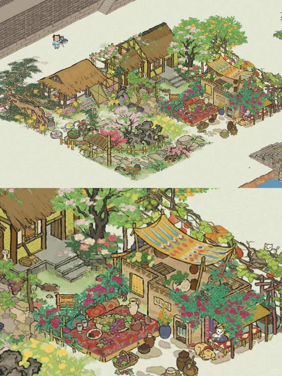 低等级不氪金布局｜葡萄酒庄·冷香居