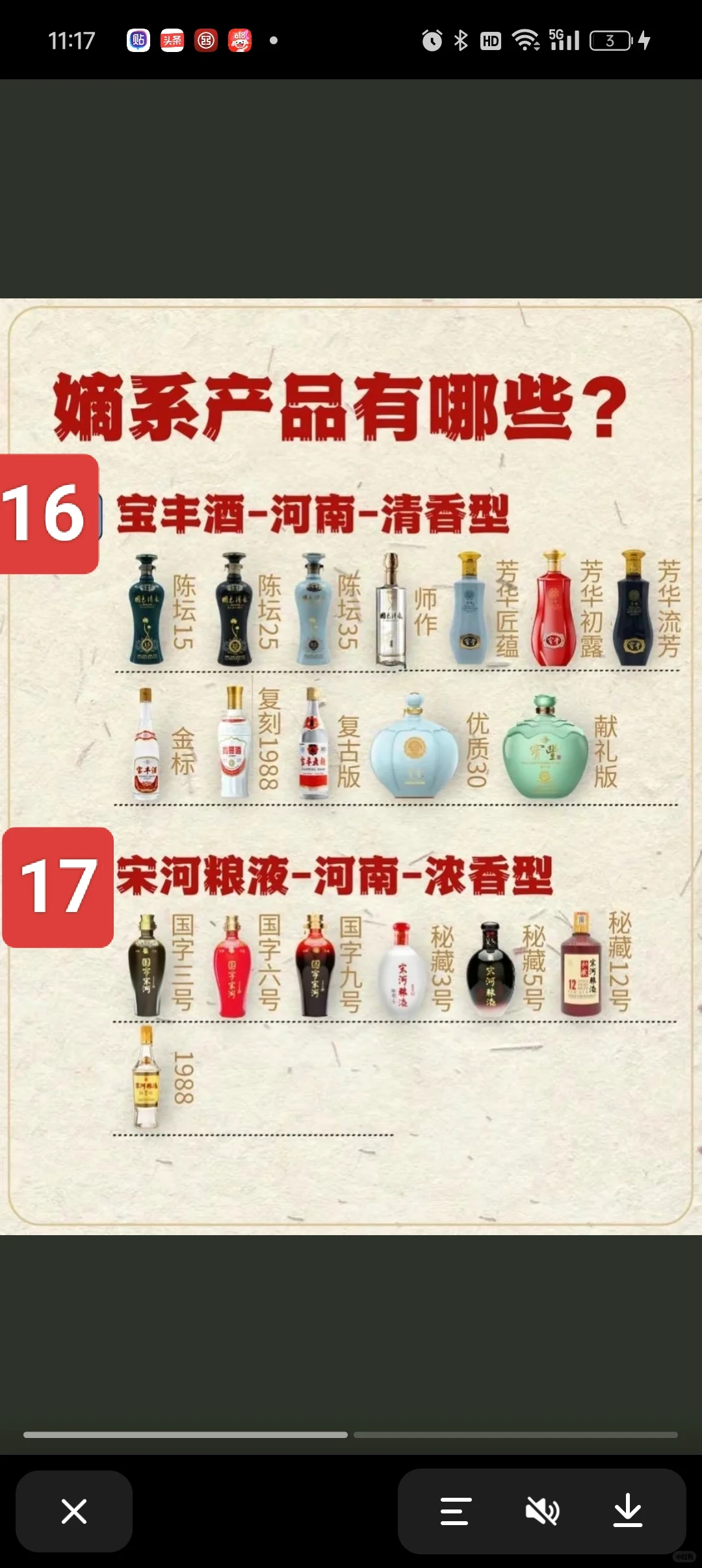 17大名酒嫡系酒