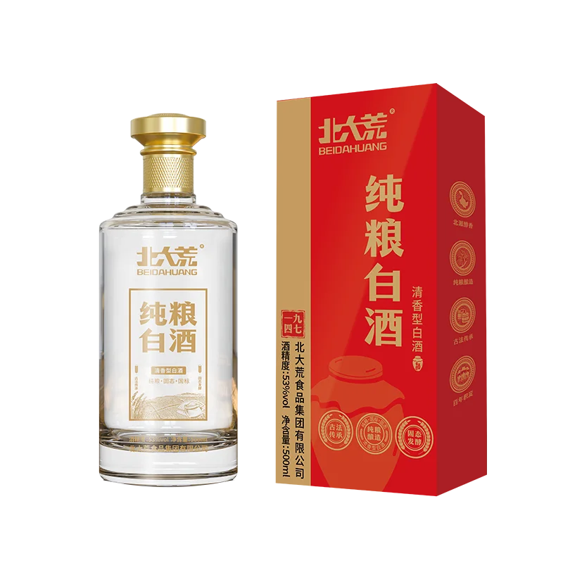 醇厚甘甜，清爽甘润【北茶纯粮白酒】