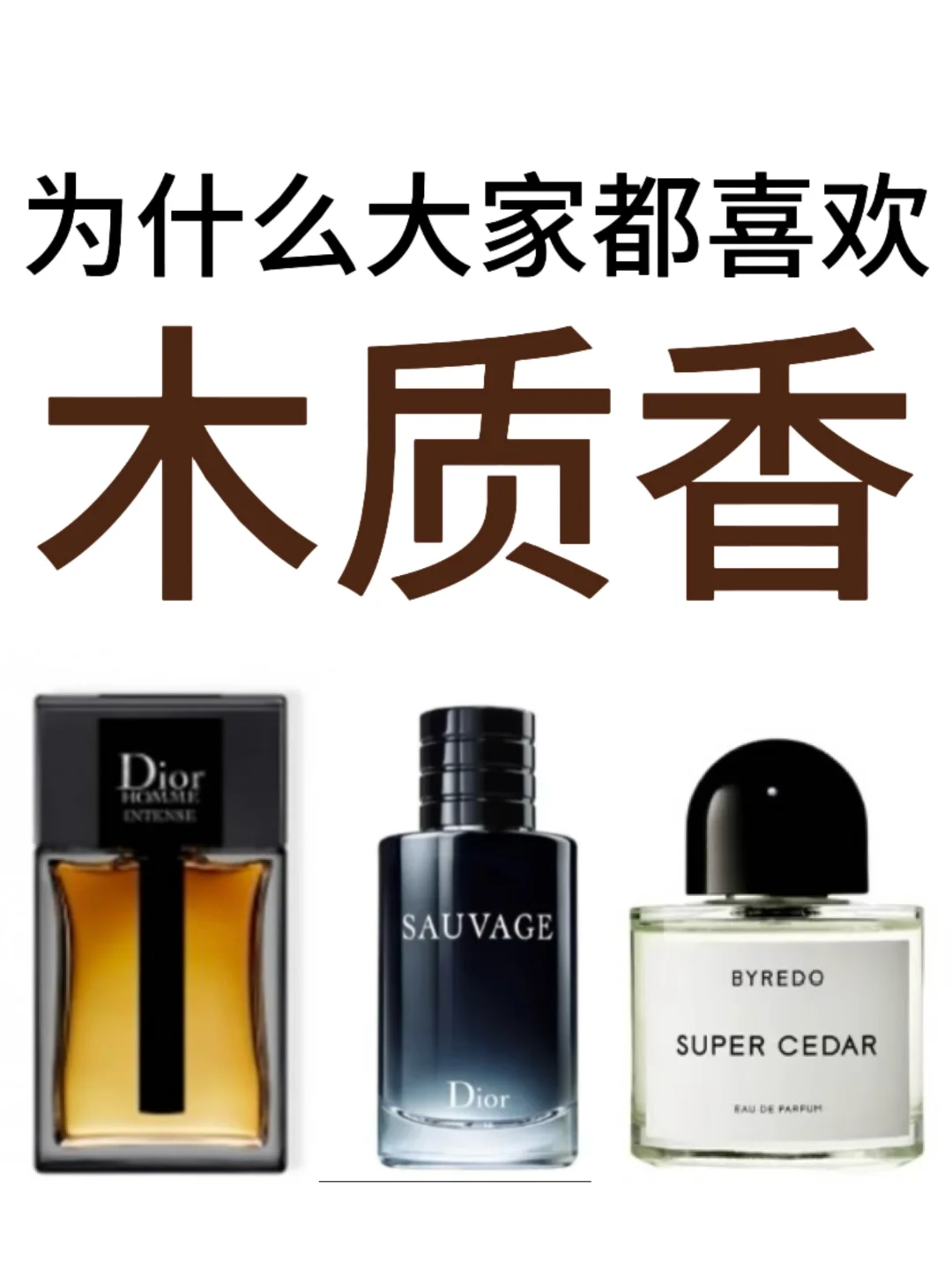 为什么大家都喜欢木质香！